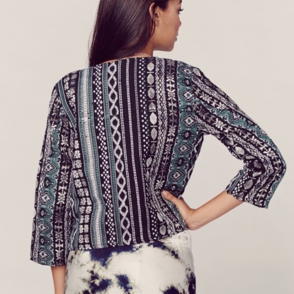 Make Offer Raga Embroidered Boho Jacket Medium - Picture 3 of 9